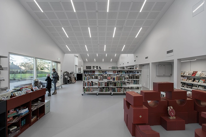 Allerød Bibliotek og Kulturhus Interiør
