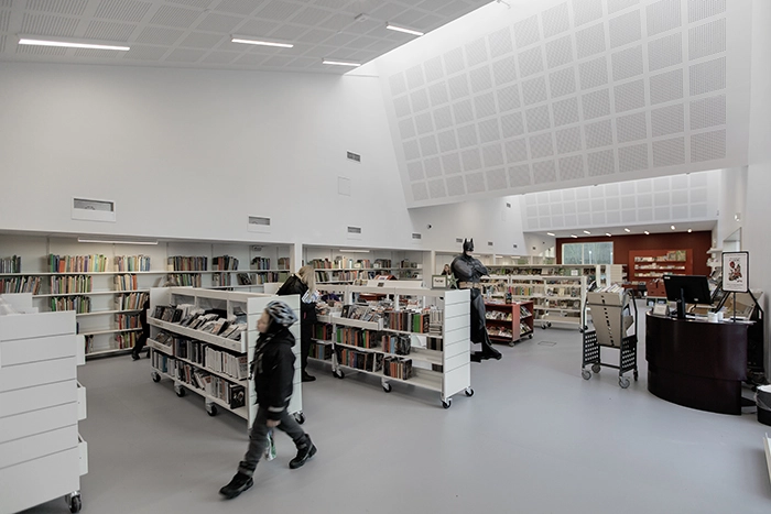 Allerød Bibliotek og Kulturhus Interiør