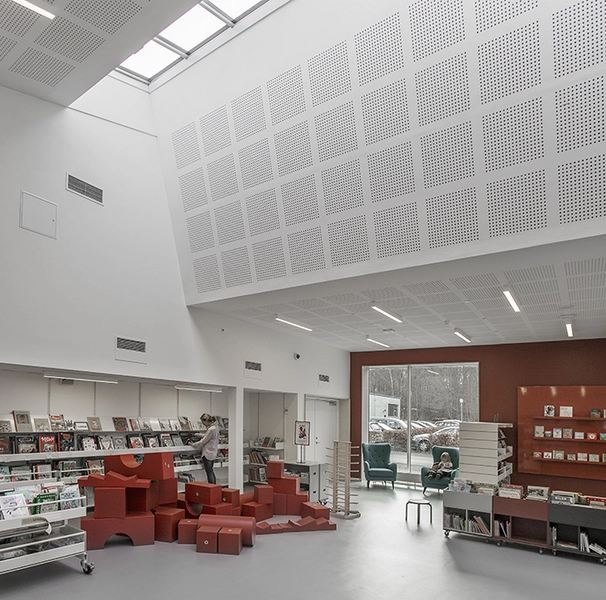 Allerød Bibliotek og Kulturhus Interiør