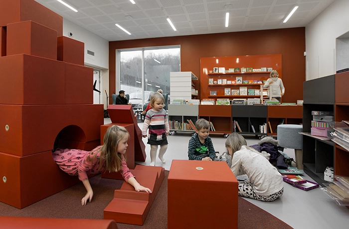 Allerød Bibliotek og Kulturhus Interiør