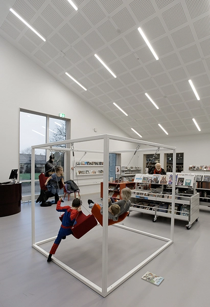 Allerød Bibliotek og Kulturhus Interiør