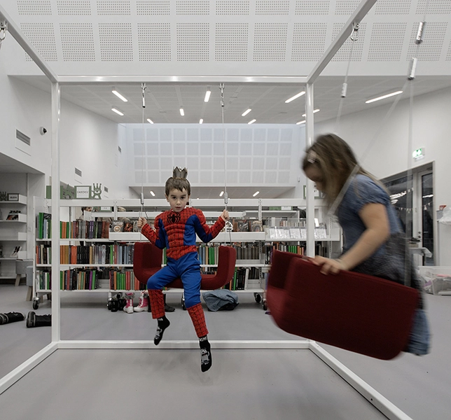 Allerød Bibliotek og Kulturhus Interiør