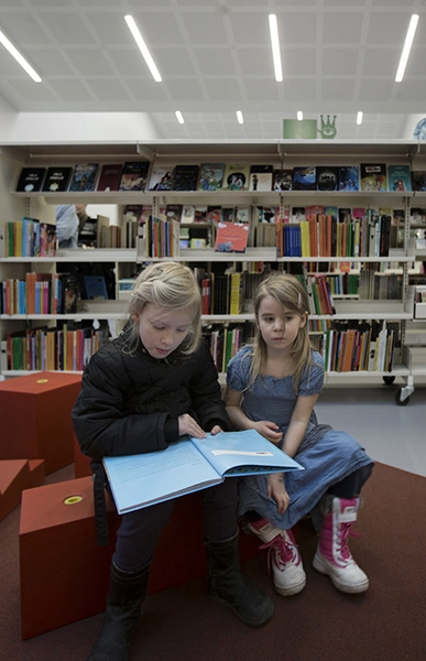 Allerød Bibliotek og Kulturhus Interiør