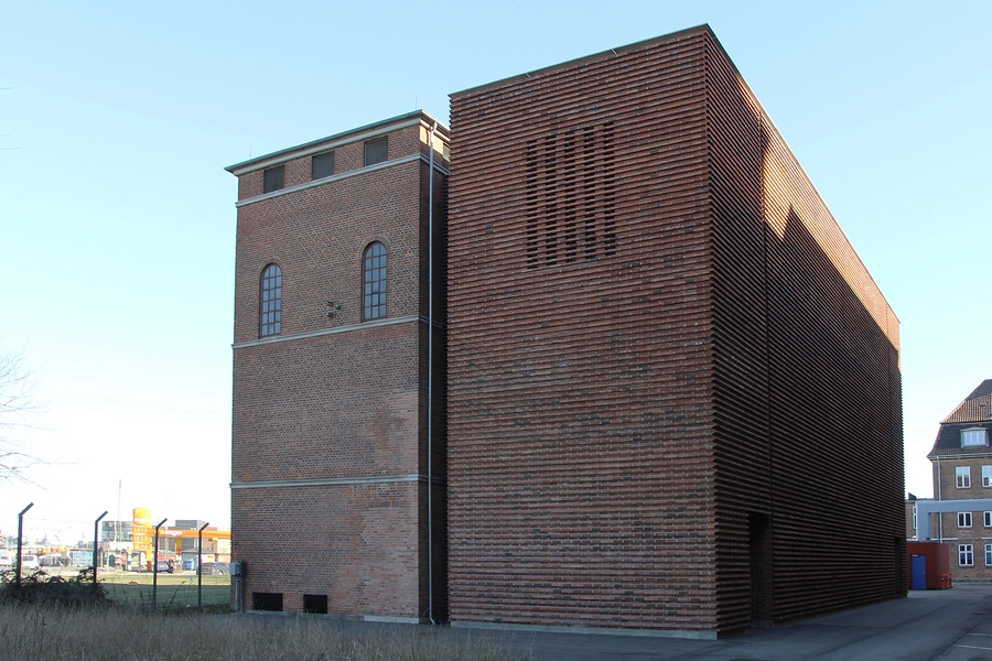 Transformerstation HC. Ørstedsværket Transformerstaiton set fra vest