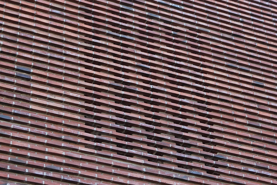 Transformerstation HC. Ørstedsværket Vindue bag murværk