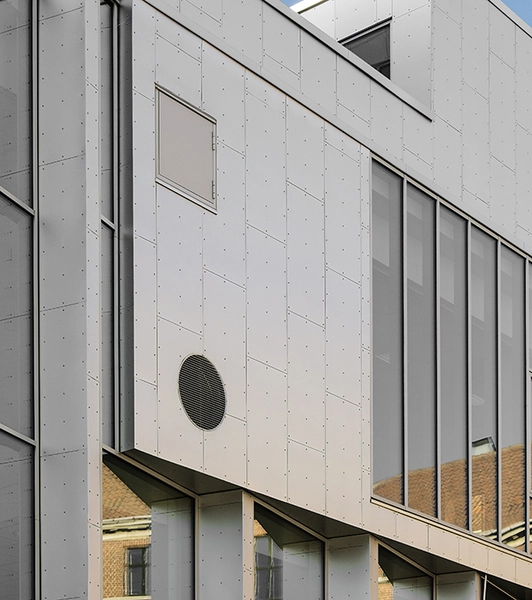 Sundbyøsterhal 2 Detalje fra østlig facade