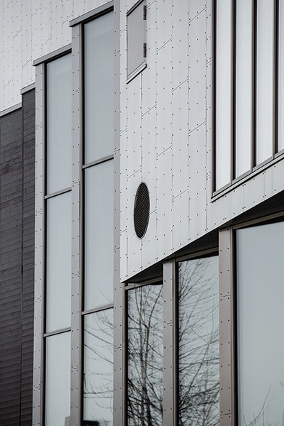 Sundbyøsterhal 2 Detalje fra østlig facade