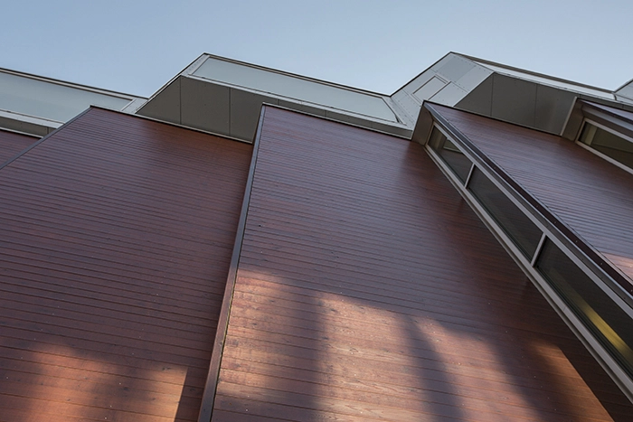 Sundbyøsterhal 2 Detalje fra nordlig facade