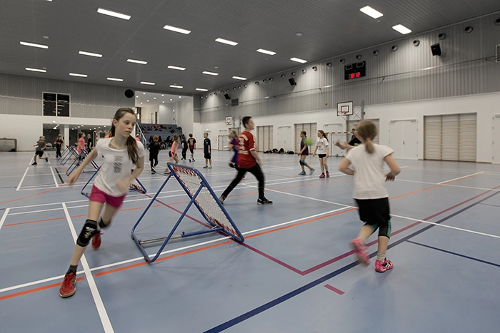 Sundbyøsterhal 2 Interiør fra sportshal