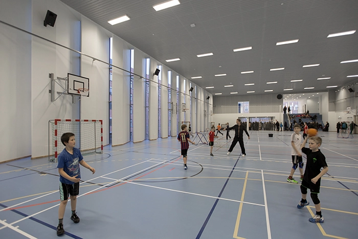 Sundbyøsterhal 2 Interiør fra sportshal