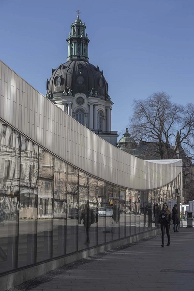 Odenplan Station Facadeudsnit blik mod Gustaf Vasa kyrka
