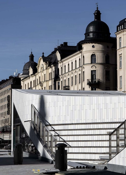 Odenplan Station Den sydvendte trappe mod Odenplan