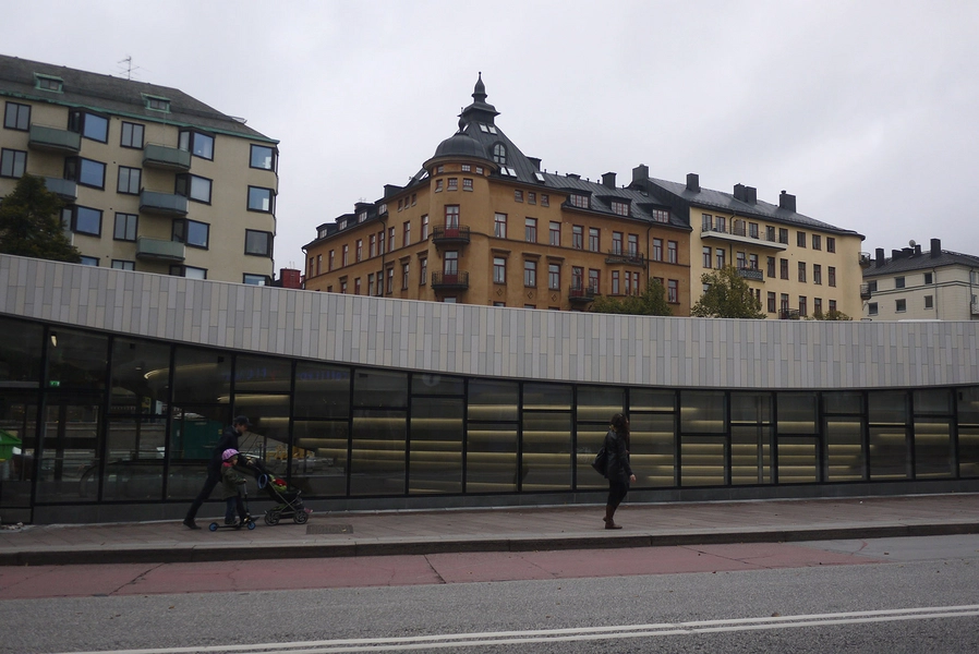 Odenplan Station Blik mod syd