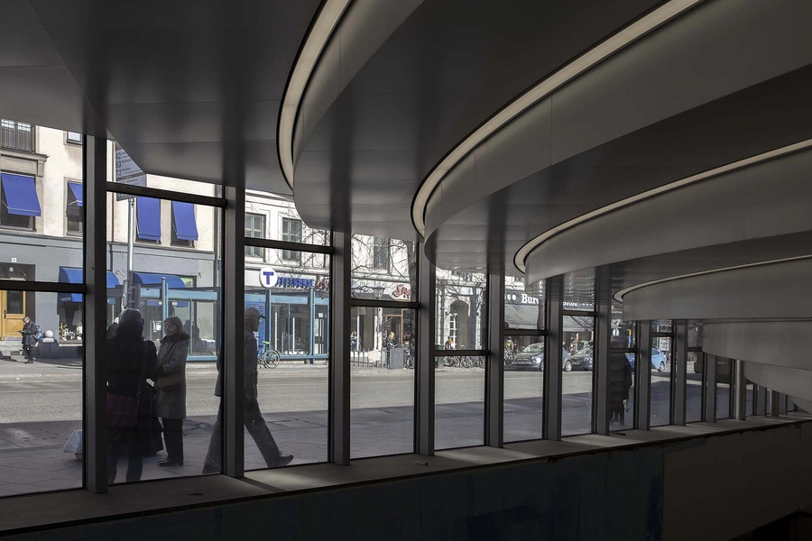 Odenplan Station Nedtrapning i indertaget