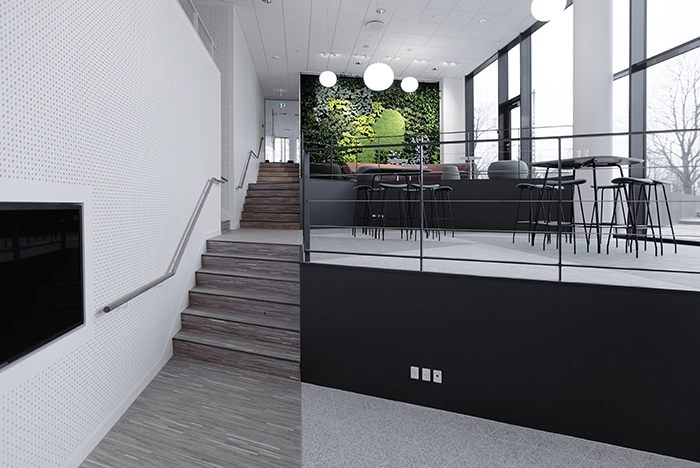 Gladsaxe Company House Mødeområde i stueetagen