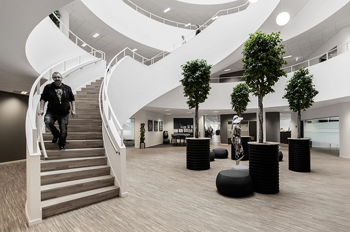 Gladsaxe Company House Atrium