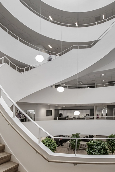 Gladsaxe Company House Atrium