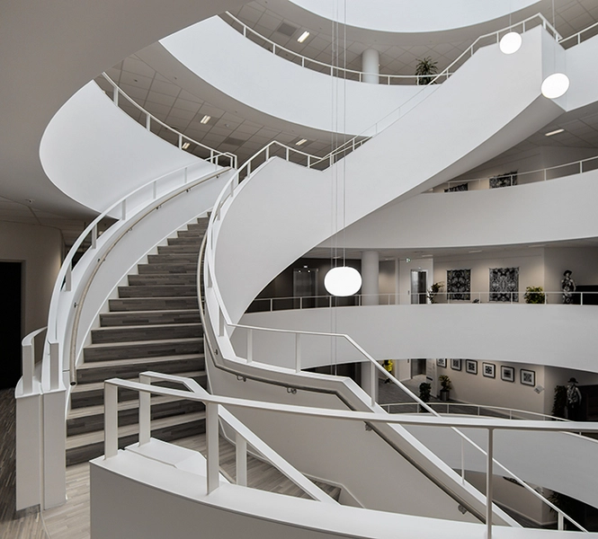 Gladsaxe Company House Atrium