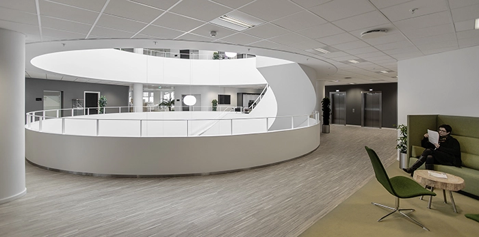 Gladsaxe Company House Atrium