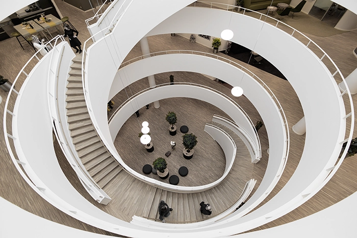 Gladsaxe Company House Atrium