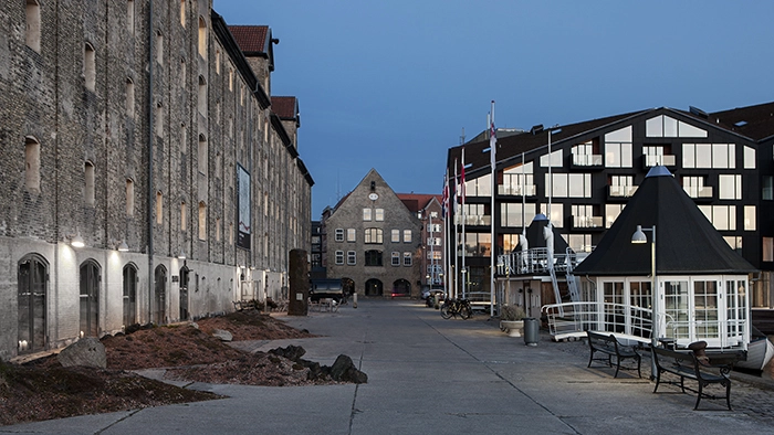 Krøyers Plads Set fra Nordatlantens Brygge