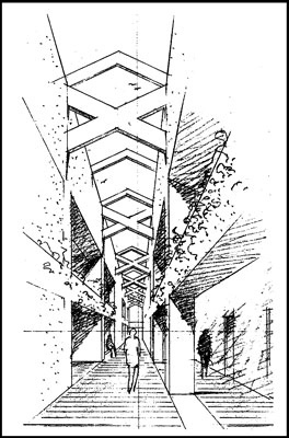 Nørrevangskirken Perspektiv