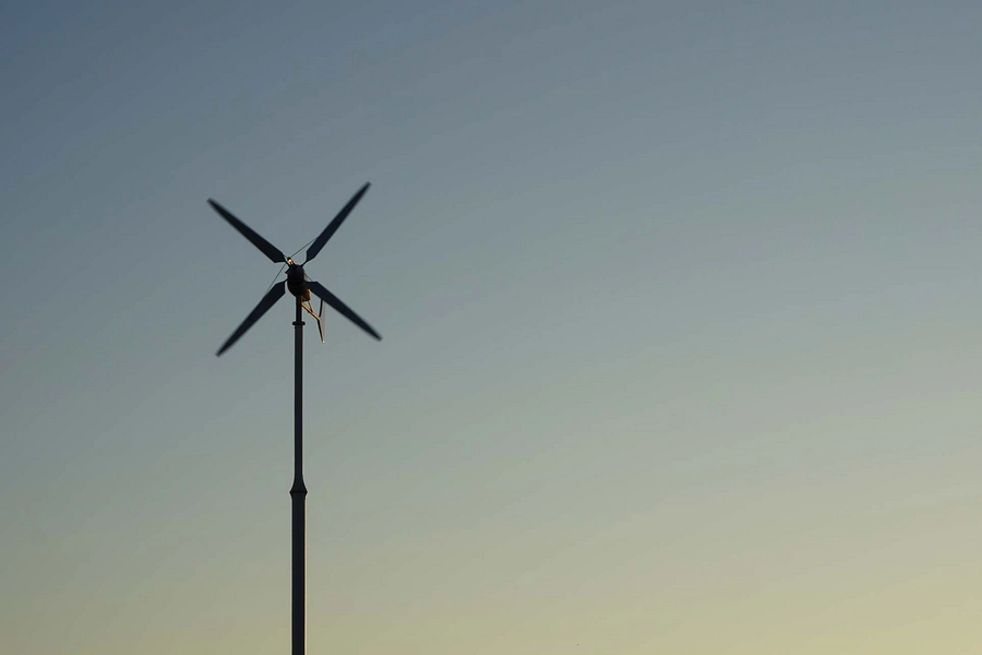 Green Tech House Vindmølle