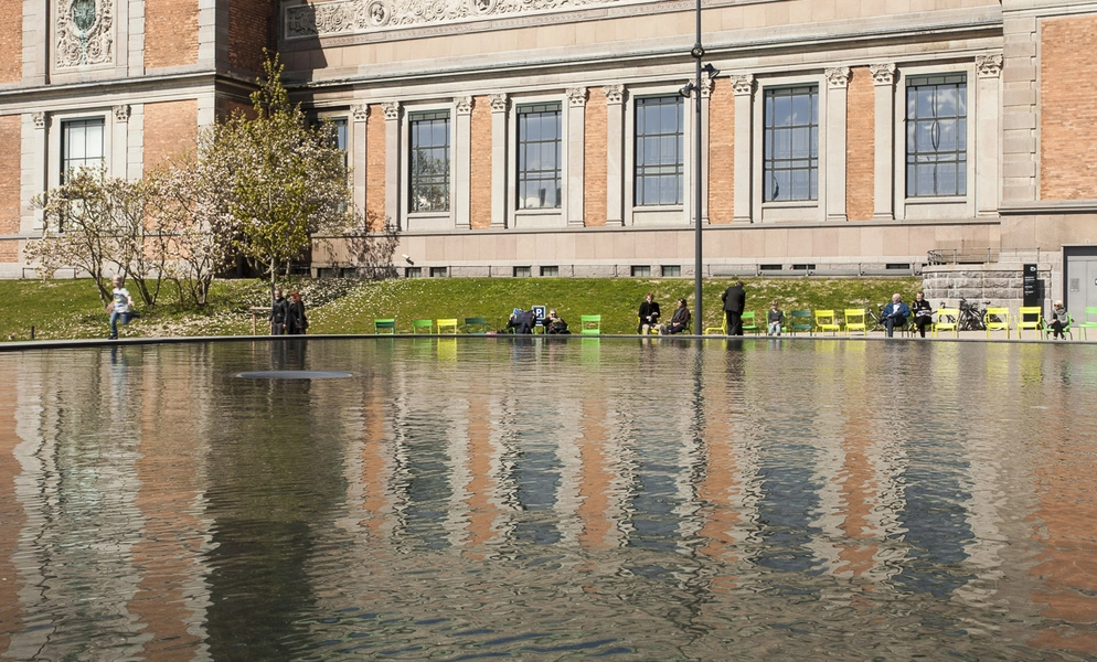 Museumshaven foran SMK Spejlbassin