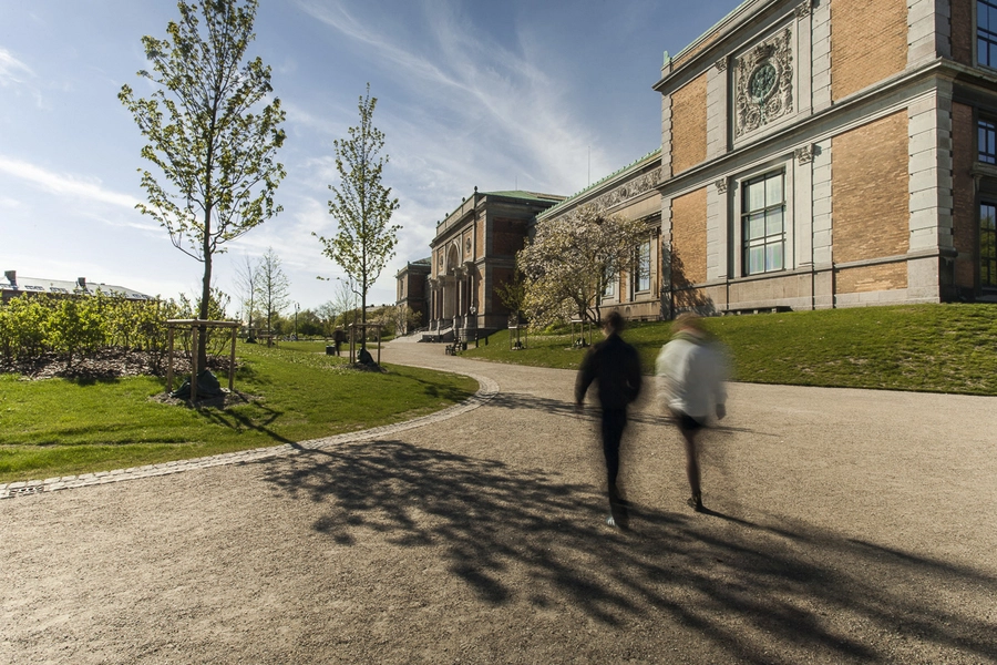 Museumshaven foran SMK Kig fra øst