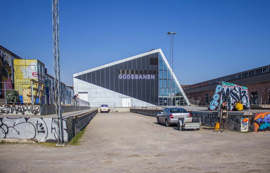 Godsbanen, Århus Godsbanegård Facade