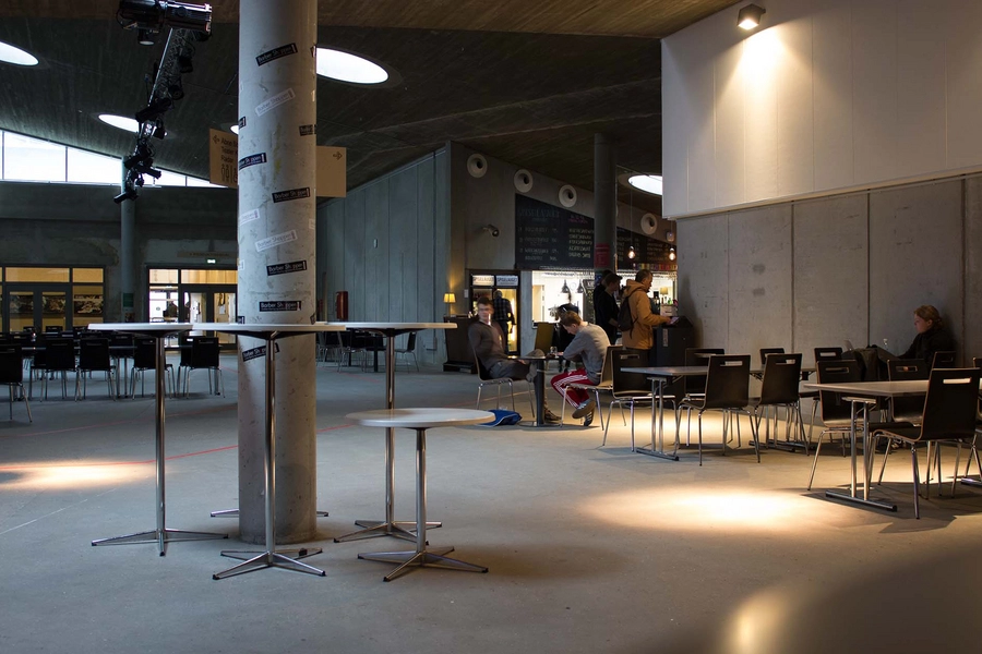 Godsbanen, Århus Godsbanegård Interiør, hovedbygning