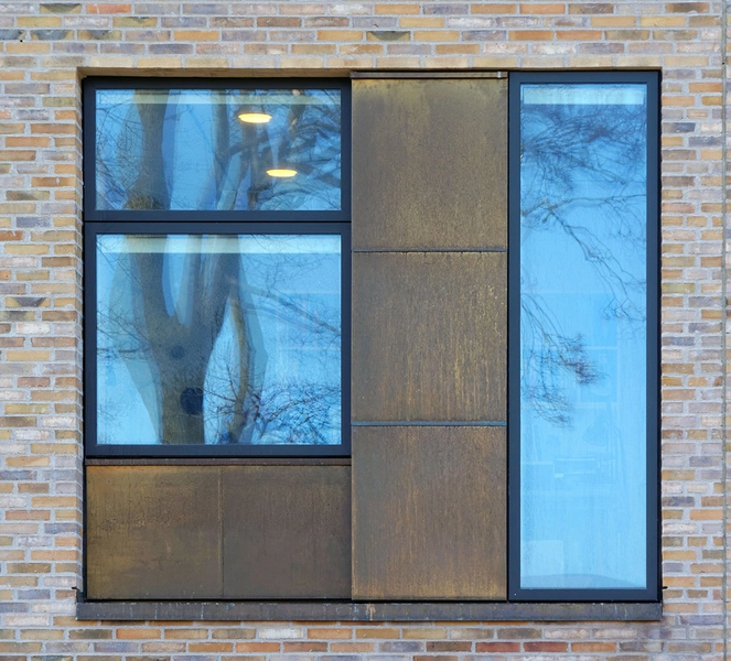 Ny Fødevarebygning - Københavns Universitet LIFE Facadeudsnit, vinduesparti