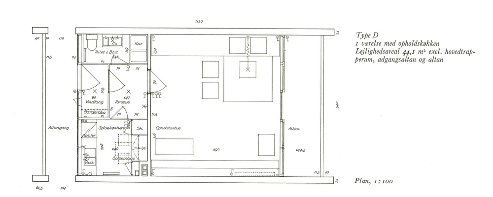 Haus Fisker Type D, plan