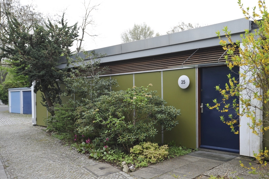 Häuser Jacobsen Sidste hus før garagerne.