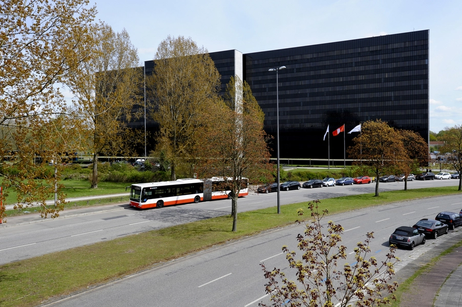 Haus-Vattenfall Vestfacaden.