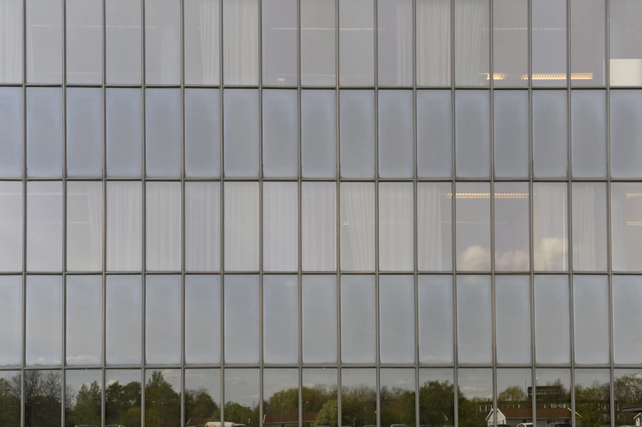 Haus-Vattenfall Detalje fra facade