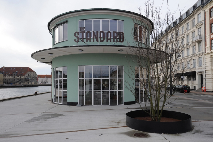 The Standard Den nordlige gavl.