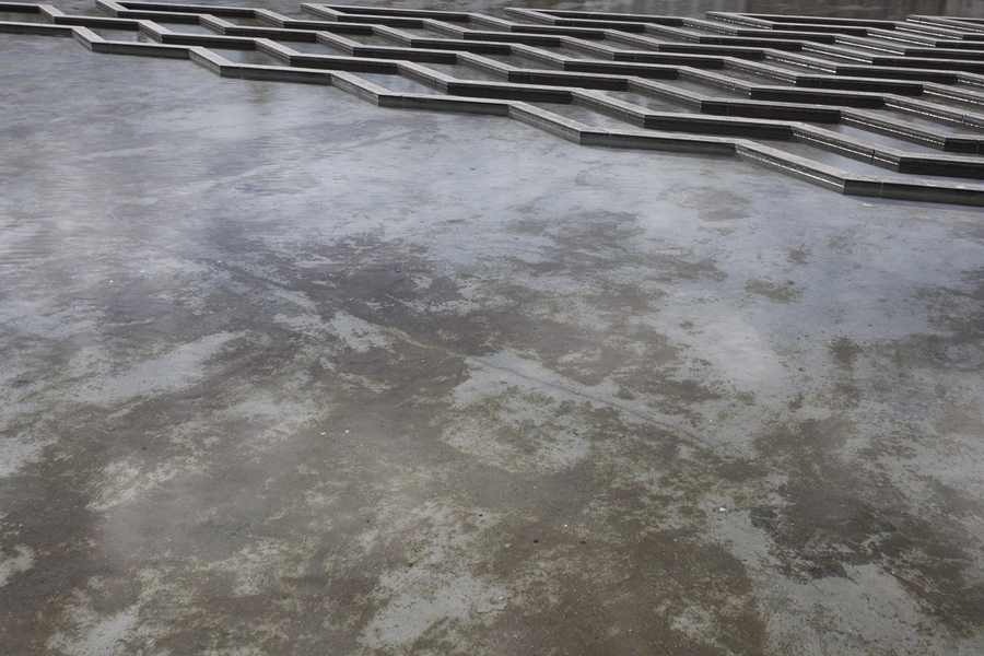 Bertel Thorvaldsens Plads Detalje af vandkunsten