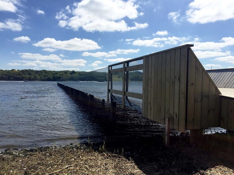 Kolding Fjordbad - Mirror Bridge Broen spejler vandoverfladen