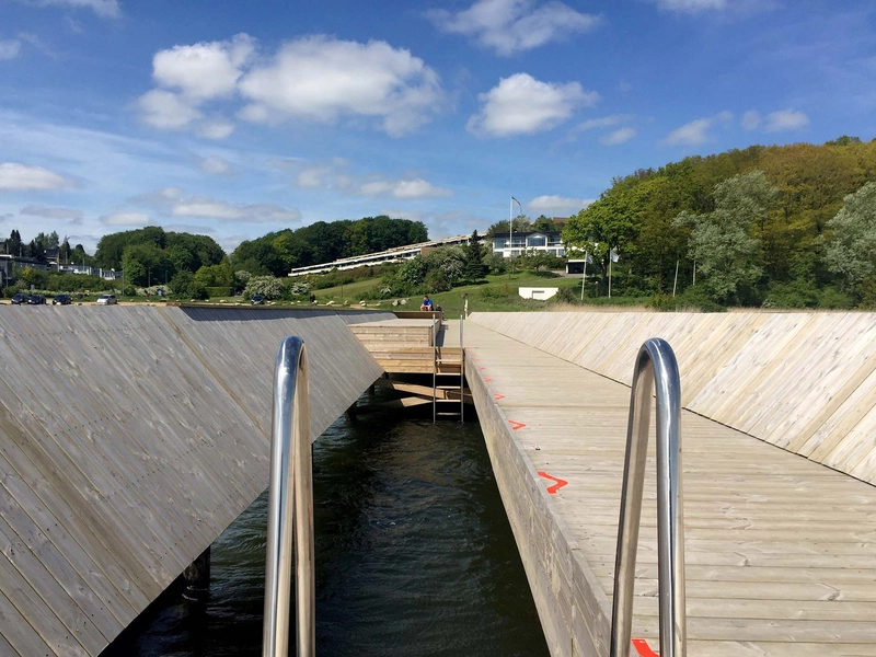 Kolding Fjordbad - Mirror Bridge Stige til badehul
