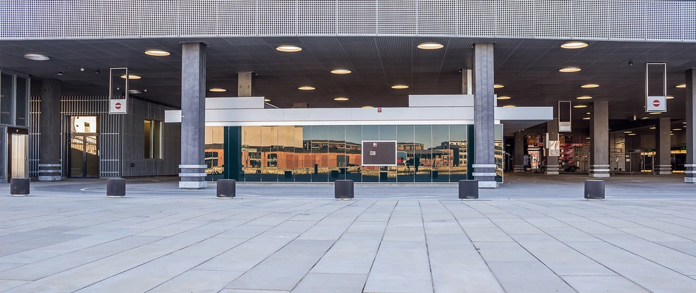 Parkeringsanlæg Dokk1 Facade mod nord