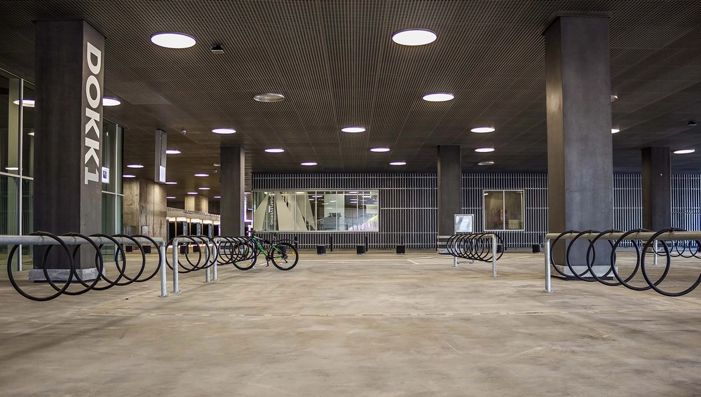 Parkeringsanlæg Dokk1 Central parkering