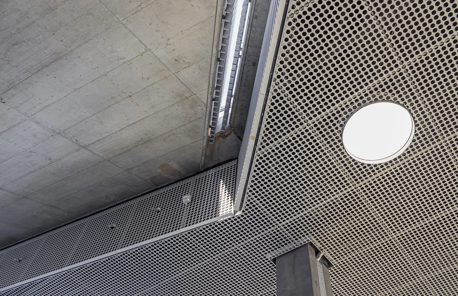 Parkeringsanlæg Dokk1 Detalje tag