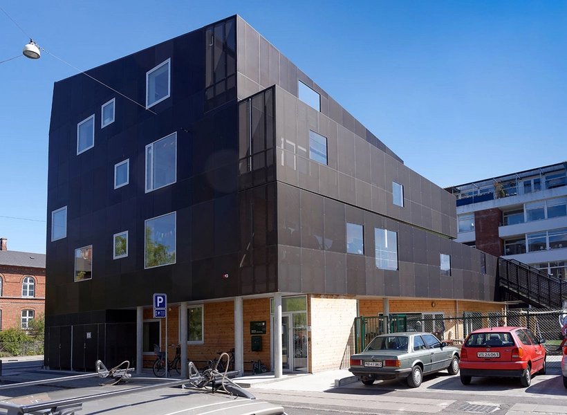 Nykløveret Vestfacade