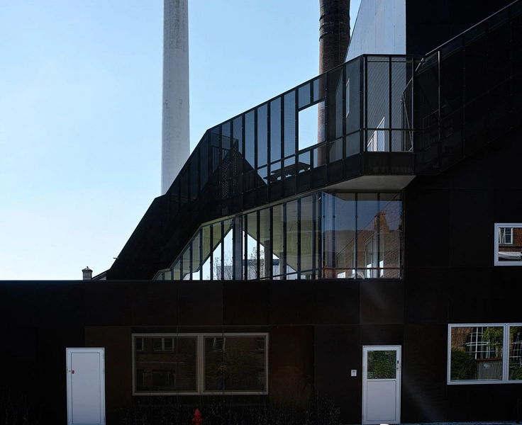 Nykløveret Facadeudsnit, translucens