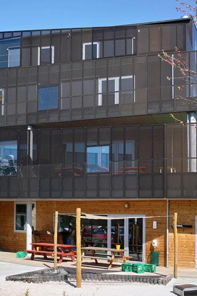 Nykløveret Facadeudsnit