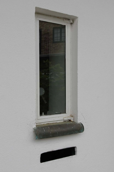 Arne Jacobsens eget hus Brevsprække