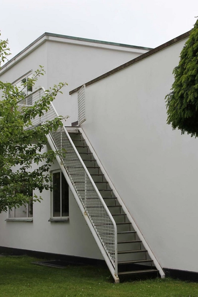 Arne Jacobsens eget hus Trappe