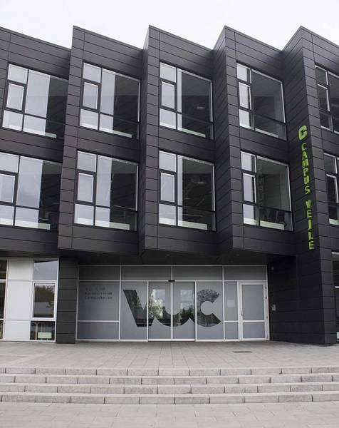 VUC Campus Vejle Indgangspartiet til campus