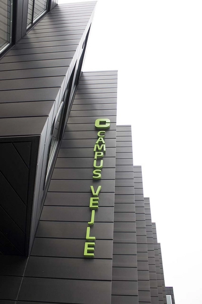 VUC Campus Vejle Forskydningen i facaden